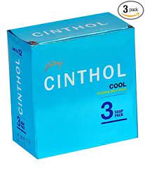 CINTHOL COOL SOAP COMBO 75(PACK OF 3)